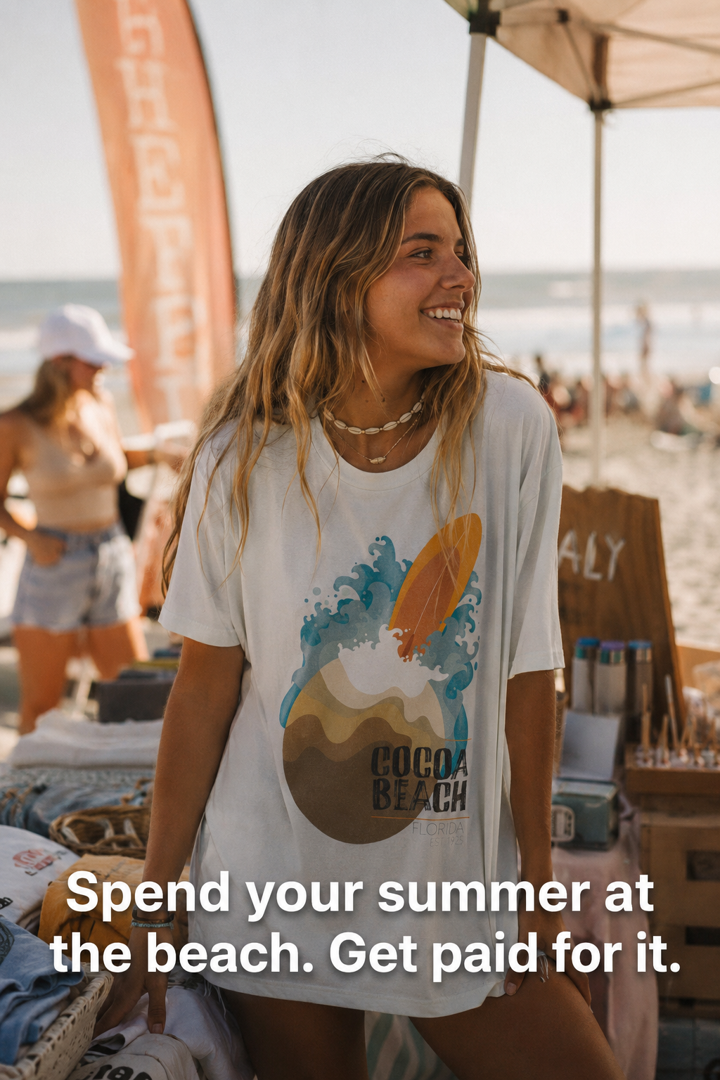 Spend your summer at the beach. Get paid for it. — Beach Town Colors